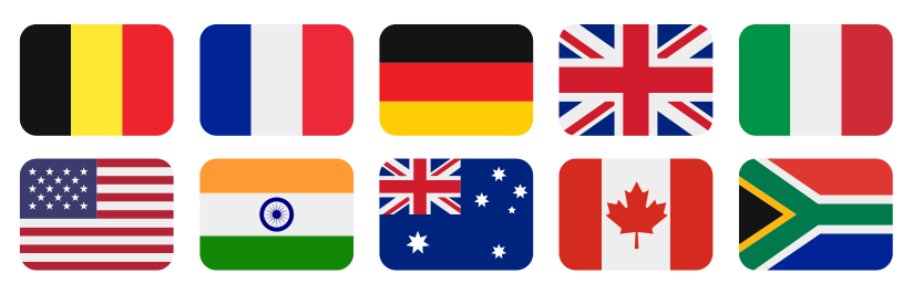 Country flags